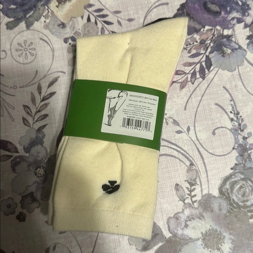 Nwt Kate spade crew socks set